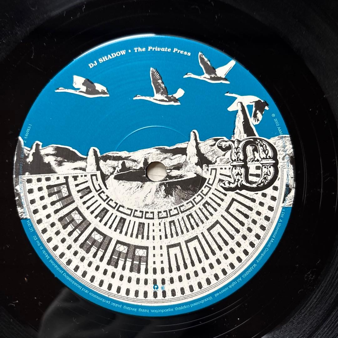 DJ Shadow The Private Press レコード