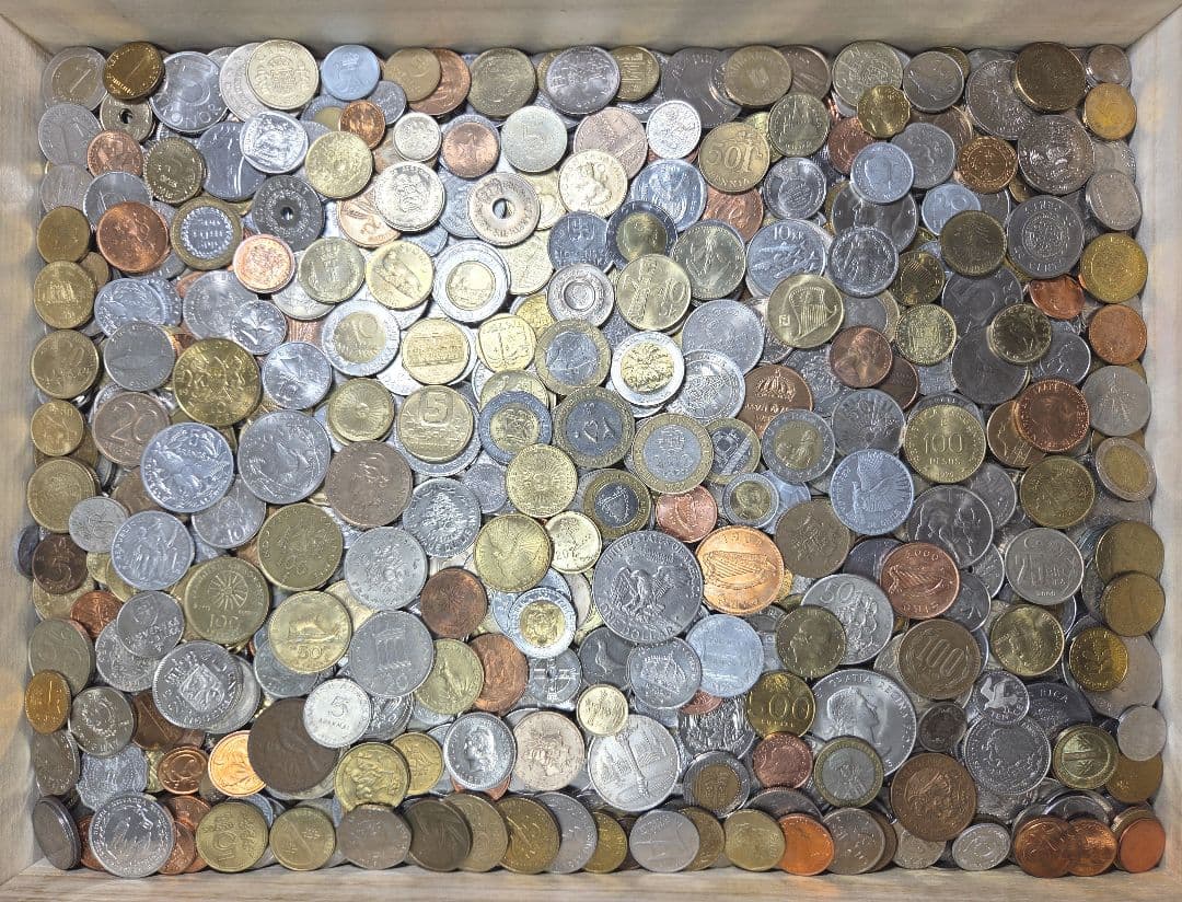 確認用　古銭　外国　　海外　外貨　旧硬貨　近代貨幣　まとめ　銅貨　銭