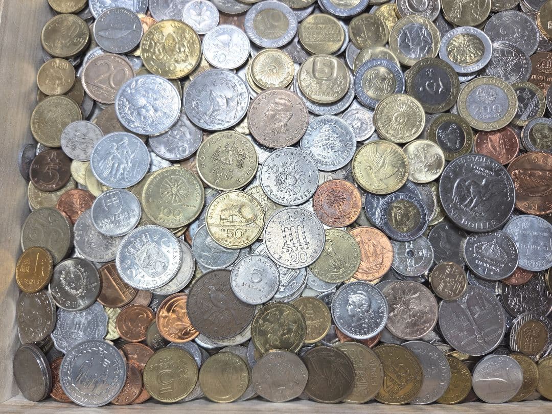 確認用　古銭　外国　　海外　外貨　旧硬貨　近代貨幣　まとめ　銅貨　銭