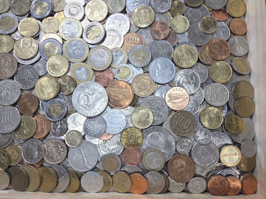 確認用　古銭　外国　　海外　外貨　旧硬貨　近代貨幣　まとめ　銅貨　銭