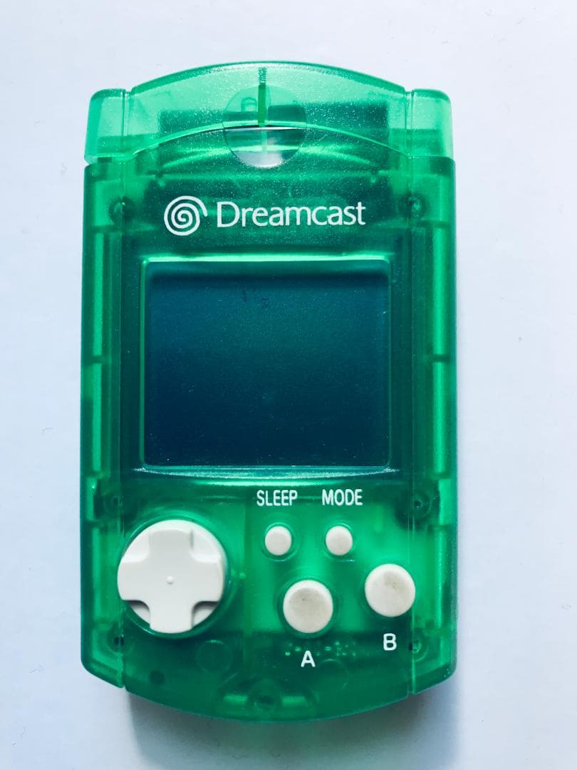 新品電池交換　DC　ビジュアルメモリー　ライムグリーン　VM　HKT-7000