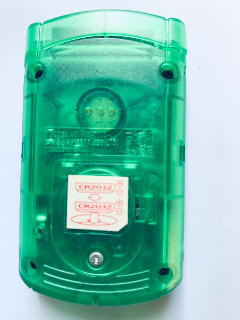 新品電池交換　DC　ビジュアルメモリー　ライムグリーン　VM　HKT-7000