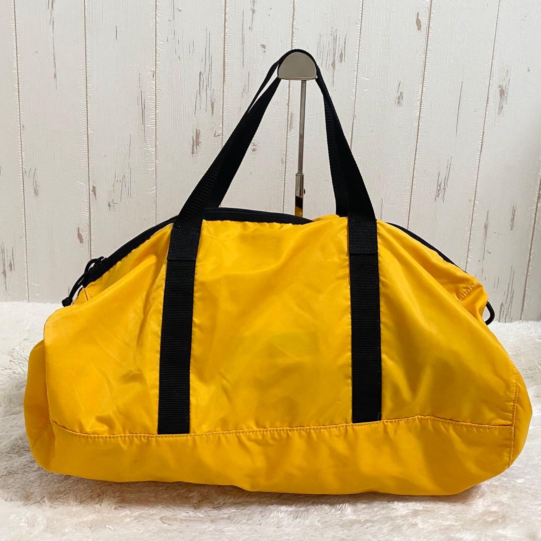 PORTER ポーター ボストンバッグ ドラム型 ナイロン イエロー 2Way