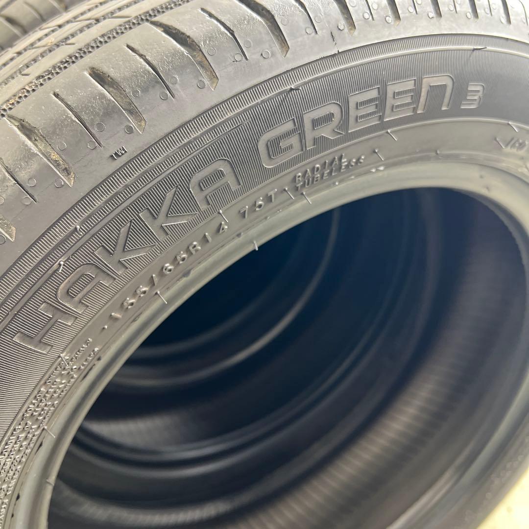 送料込み　155/65R14 4本　セット　ノキアン　軽　軽自動車