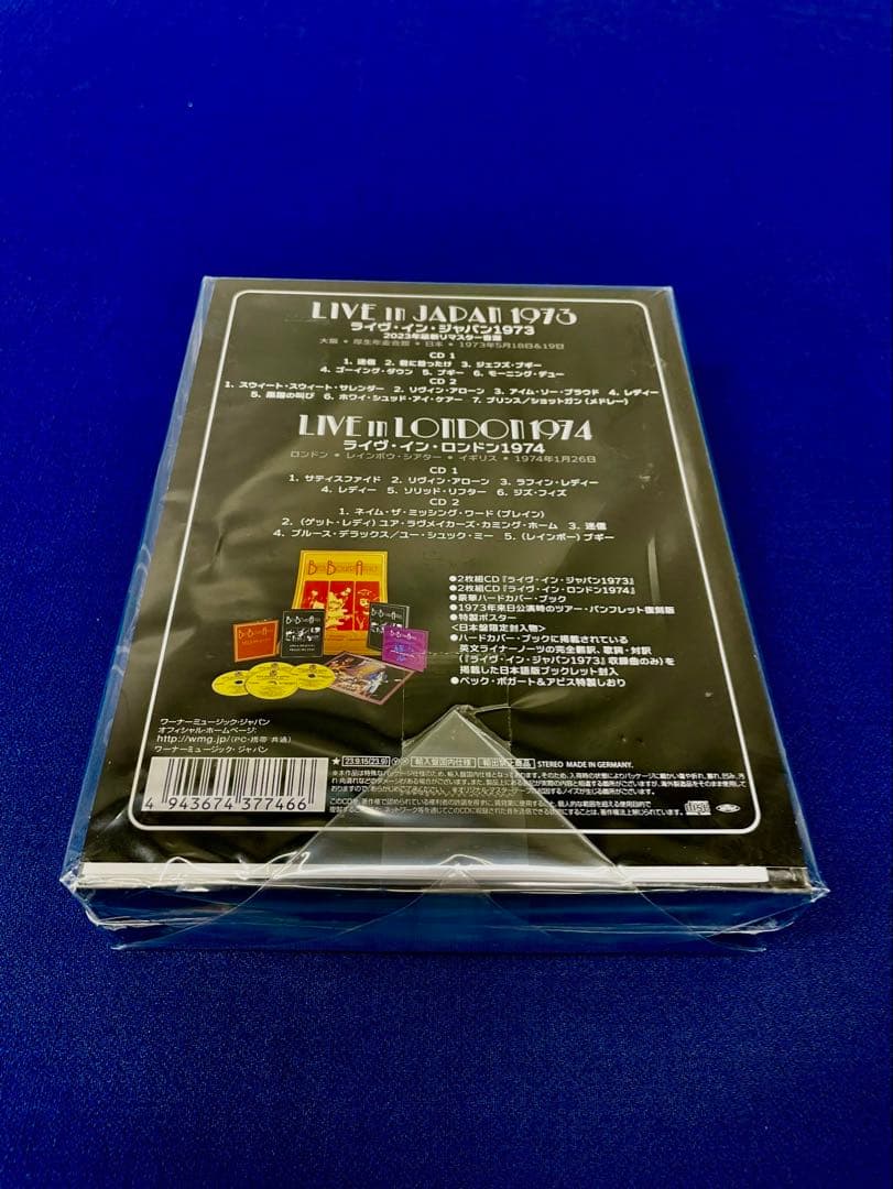 新品未開封 ベック ボガート&アピス 4CD 限定BOX