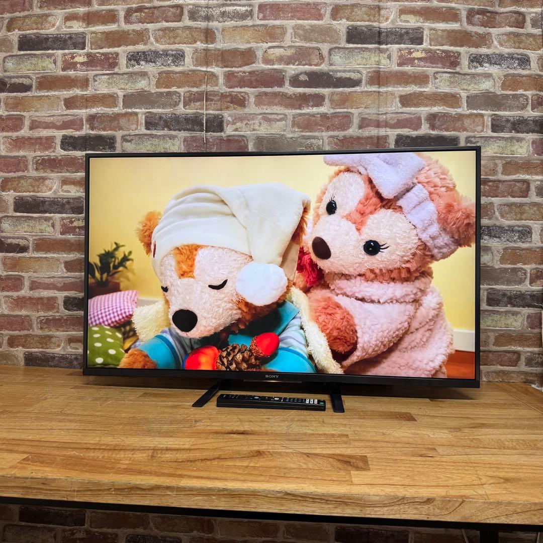 SONY 43V型 4K 液晶テレビ BRAVIA KJ-43X8000H