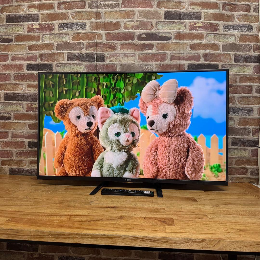 SONY 43V型 4K 液晶テレビ BRAVIA KJ-43X8000H