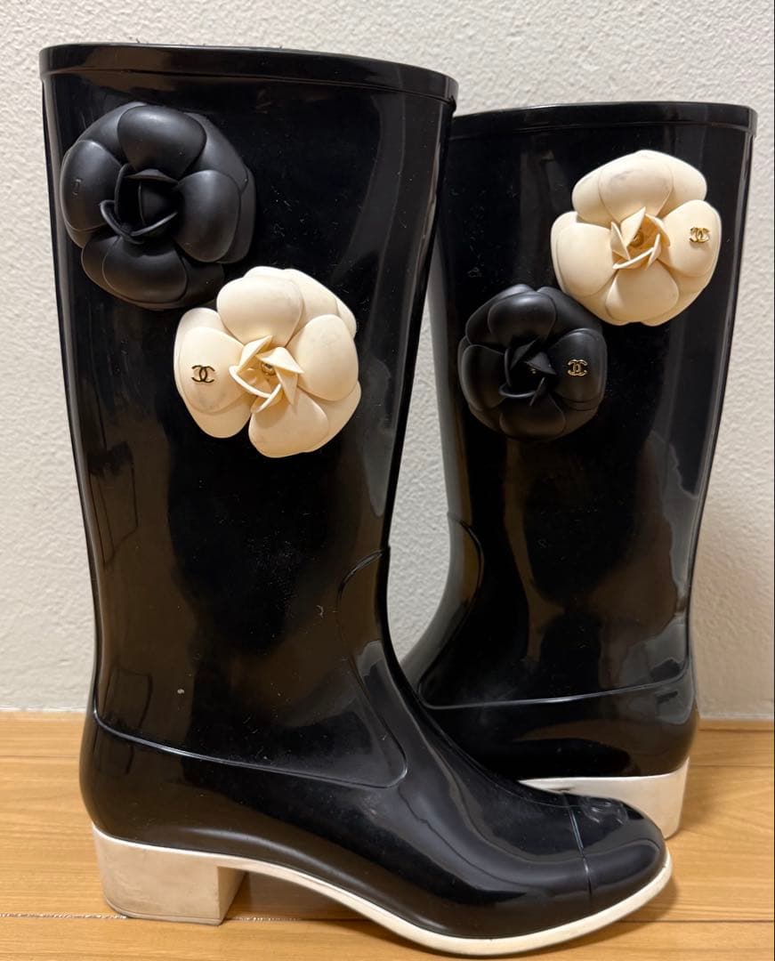 CHANEL レインブーツ
