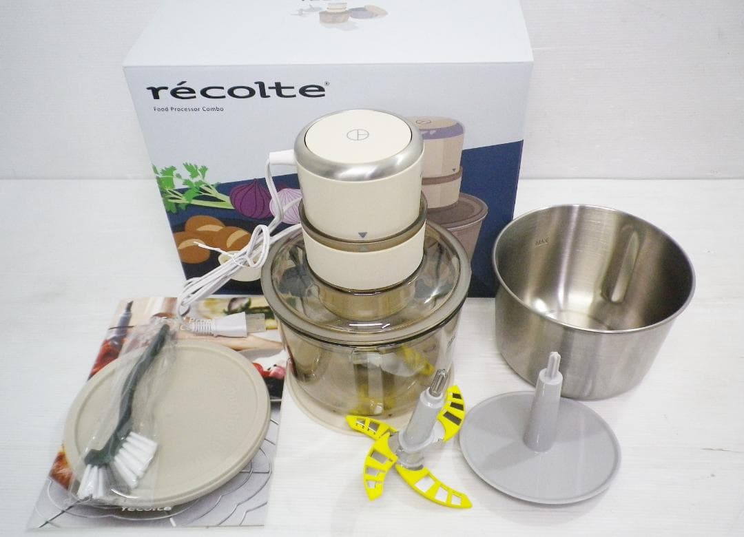 récolte(レコルト) フードプロセッサーコンボ RCP-6