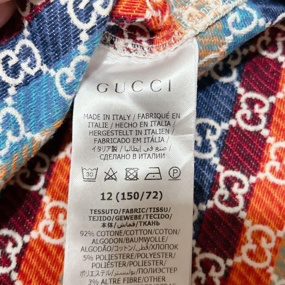 美品　GUCCI GG柄　150 キッズ ワンピース ノースリーブ