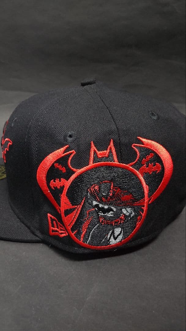 NEWERA59FIFTYNYヤンキースBATMANカスタムキャップブラック58