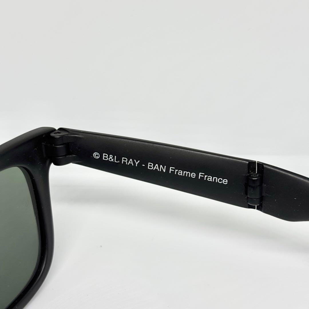B279 美品✨RayBan WAYFARER サングラス　折りたたみ　フランス
