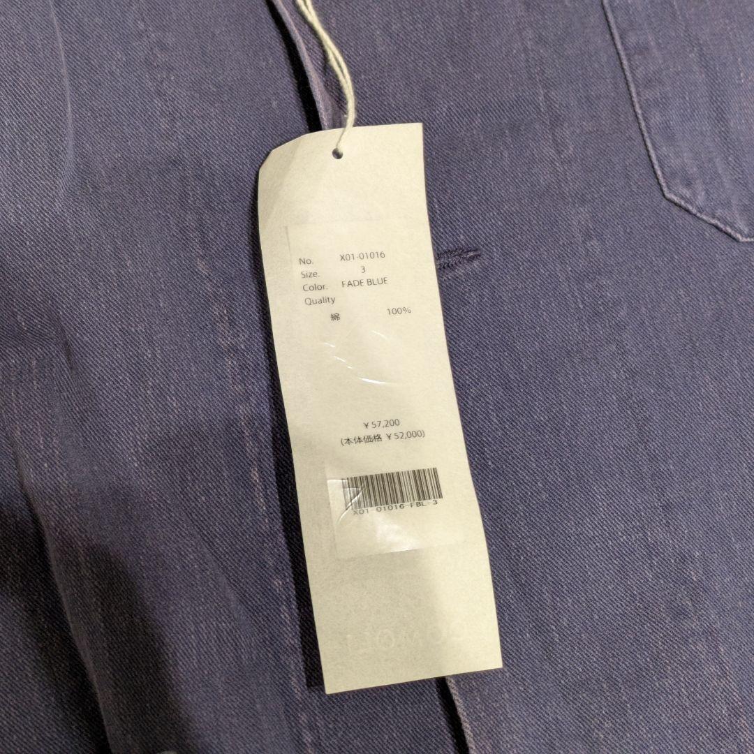 23SS comoli コットンドリルワークジャケット サイズ3