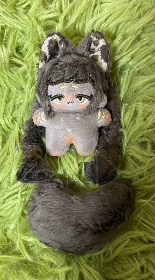 自作ぬいぐるみ・豹柄の女の子2