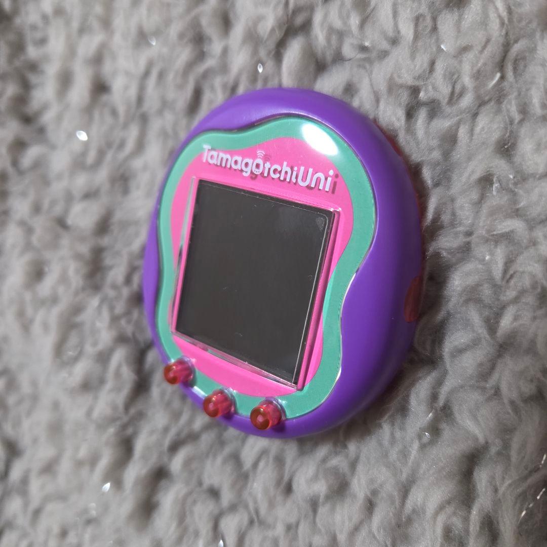 【箱あり美品】BANDAI TamagotchiUni たまごっちユニ パープル