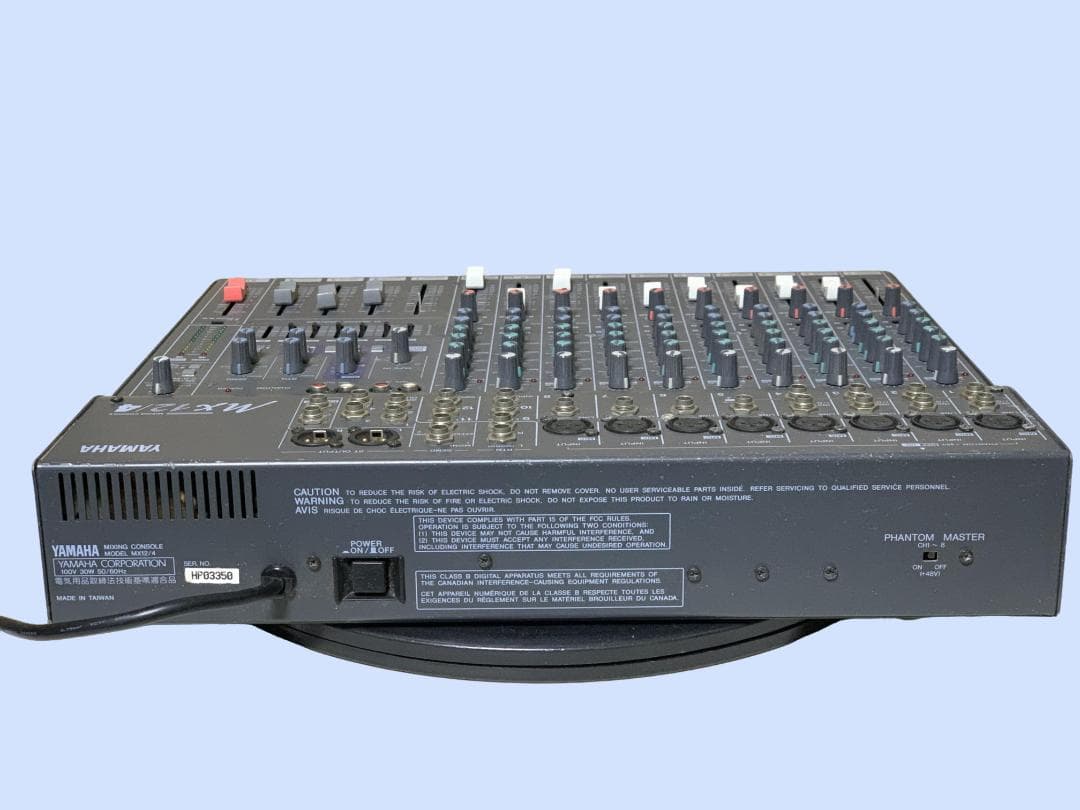 M7416 YAMAHA MX12/4 アナログミキサー 通電のみ