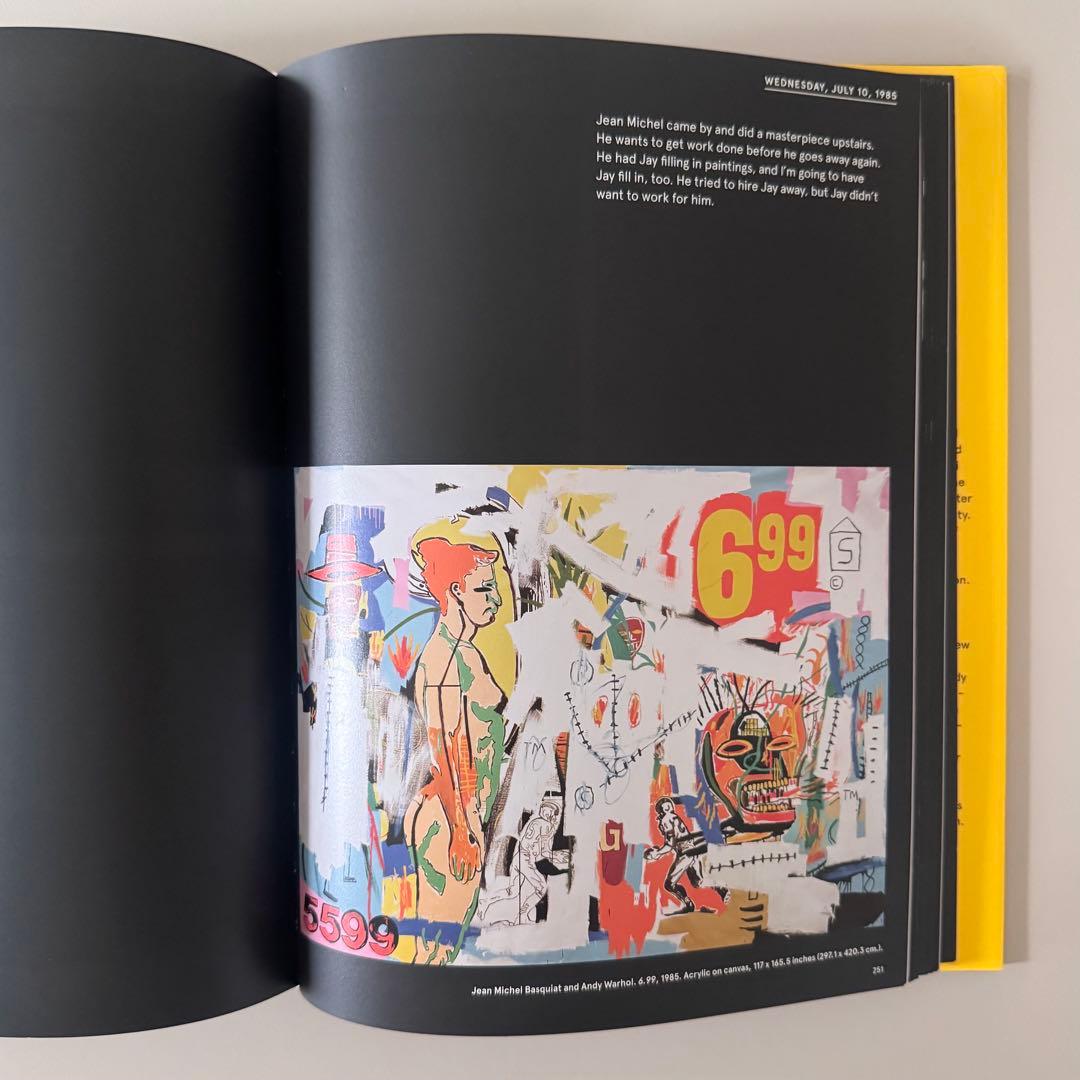 アート・デザイン・音楽 WARHOL ON BASQUIAT