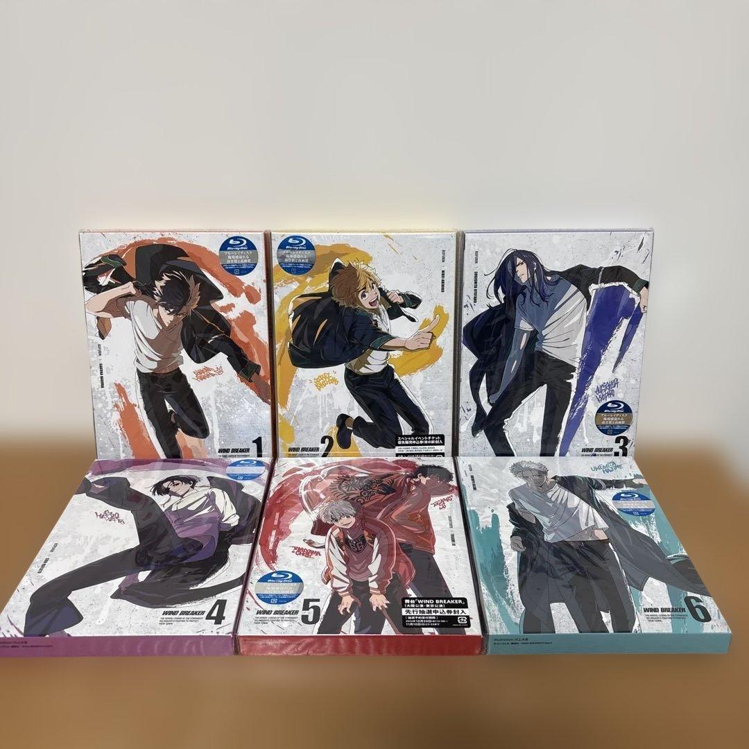 WIND BREAKER Blu-ray 全6巻セット 完全生産限定版