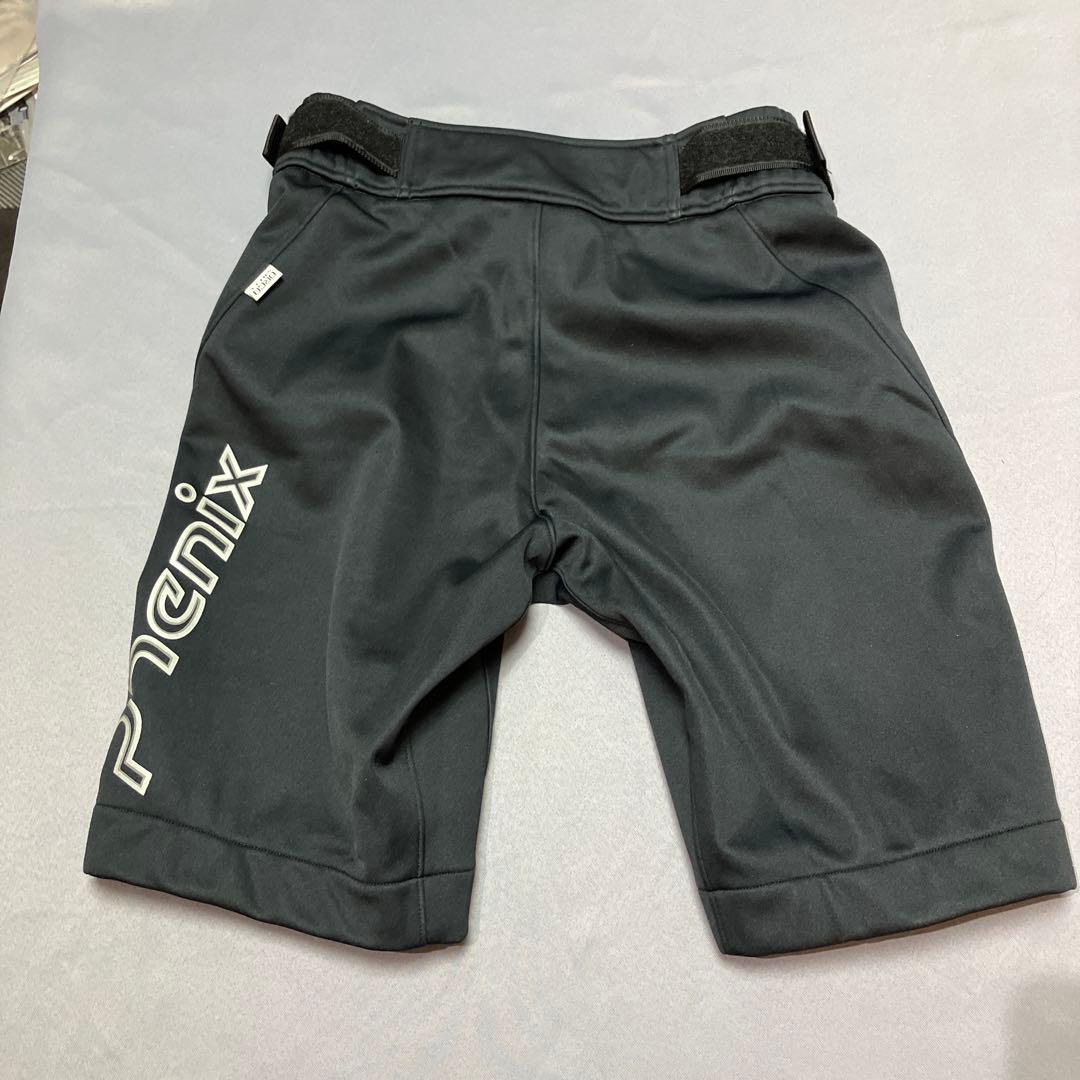 Phenix 160 ジュニア　ブラック ハーフパンツ　スキー　レーシング