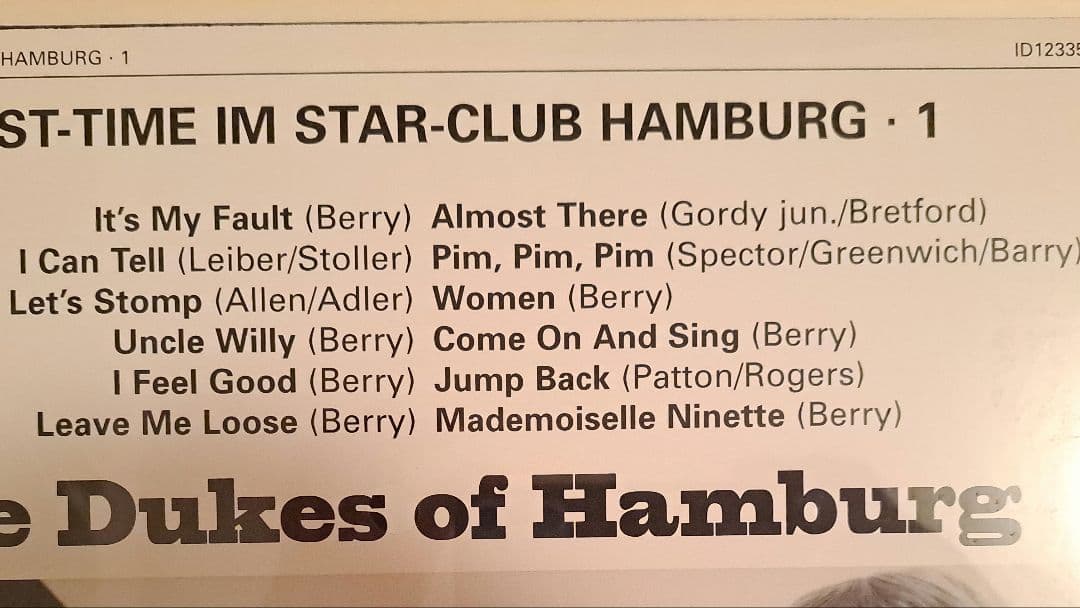 The Dukes of Hamburg レコード Mummies Cramps