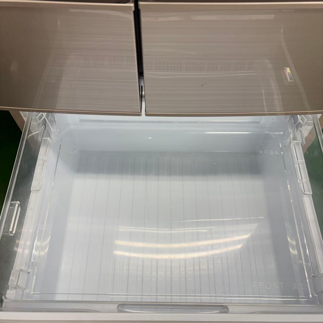 822 三菱　5ドア　大型　家庭用　冷蔵庫　大容量　極美品　運搬設置無料