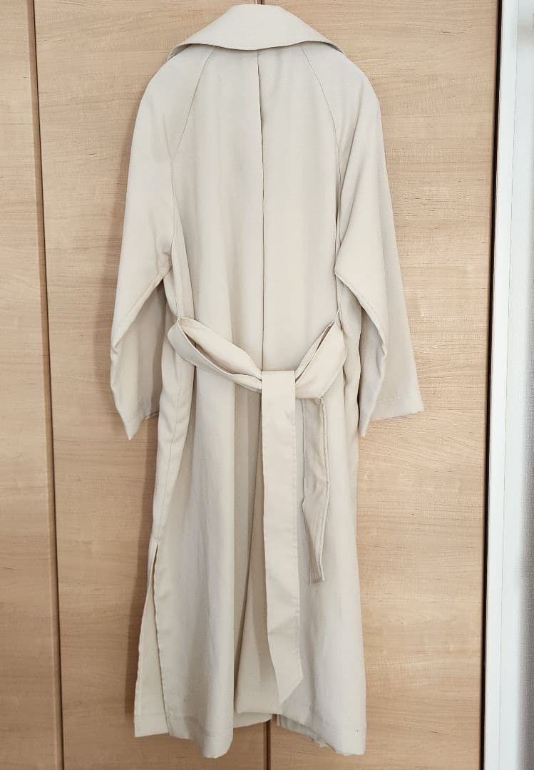 URBAN RESEARCH ROSSO/新品ロングガウンコートレンチ/エクリュ