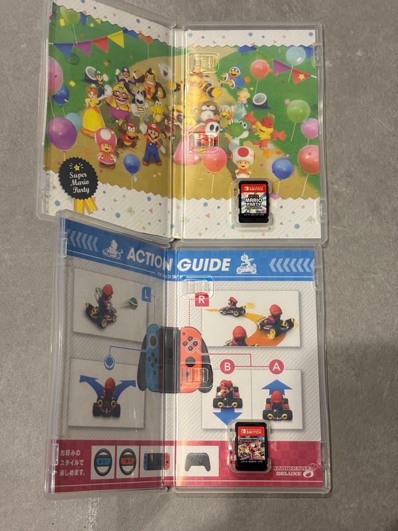 Switch マリオカート　マリオパーティ　ソフト　２個セット