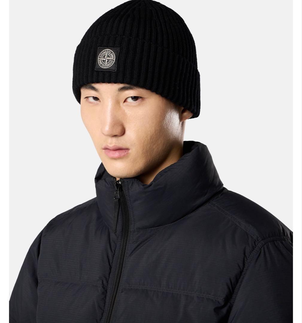 新品未使用 STONE  ニット帽　FULLRIBRWSWOOL