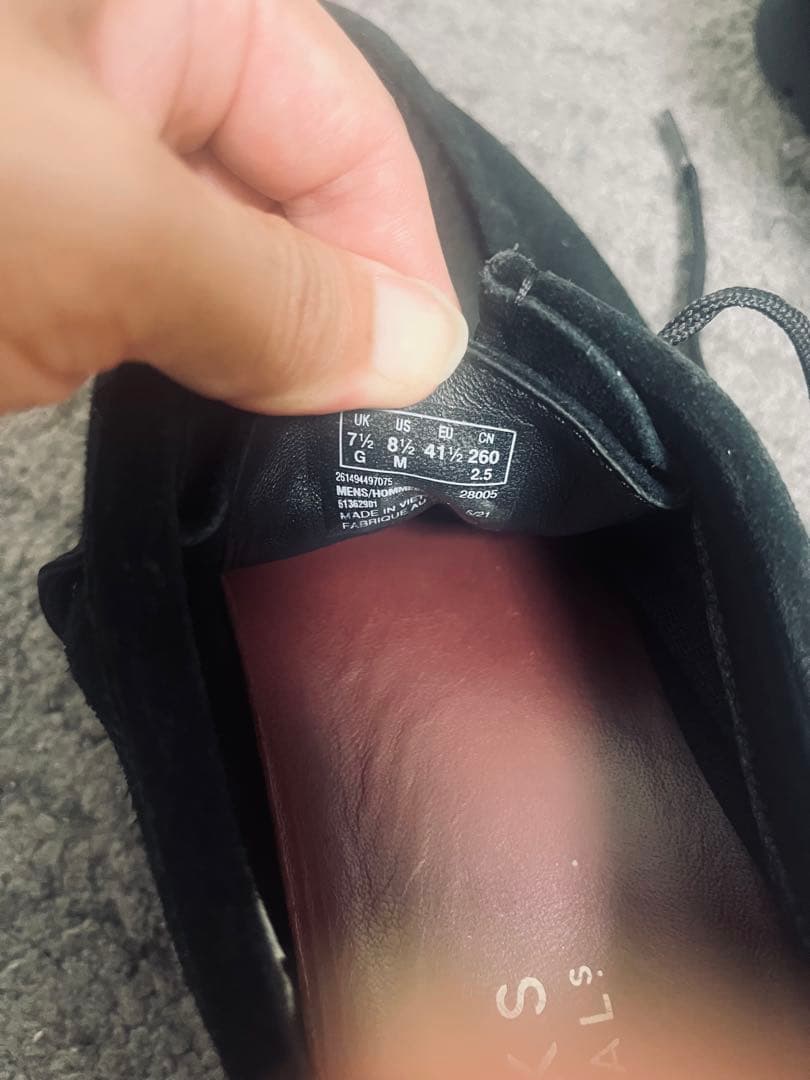 靴 Clarks wallabee GORE-TEX 26.0cm UK7.5