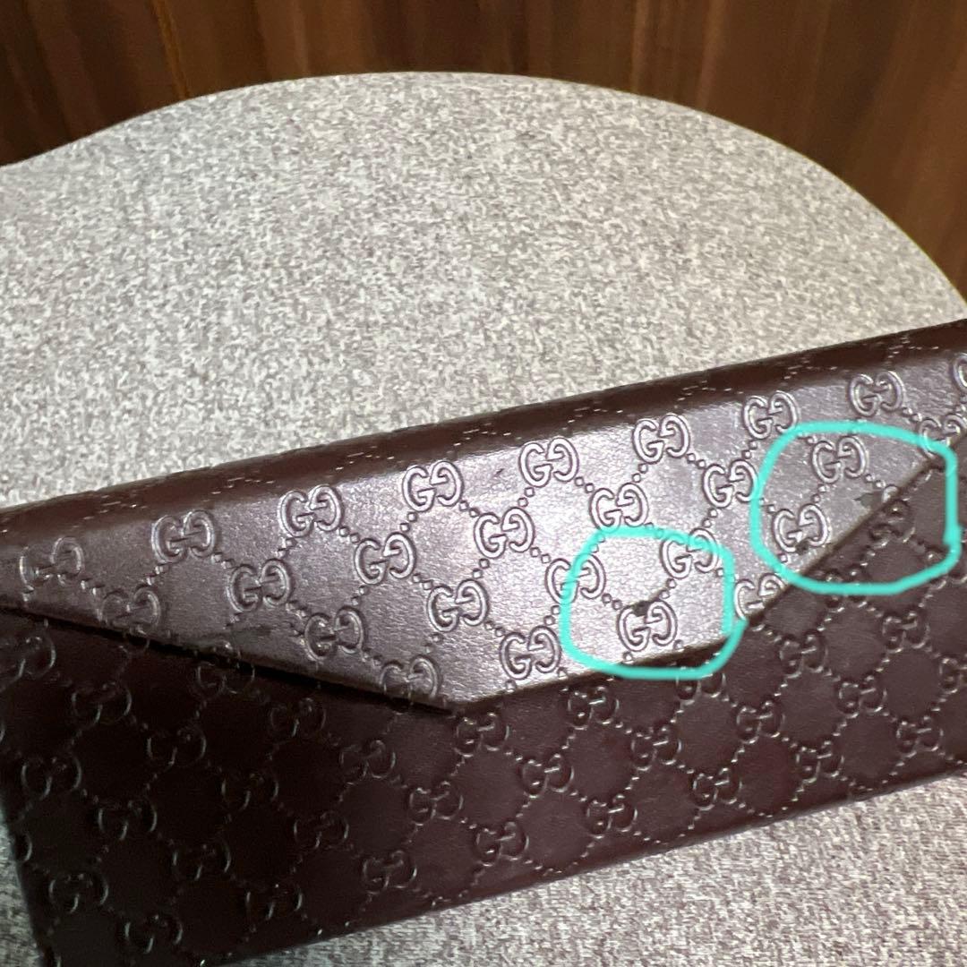 GUCCI ブラウンサングラス