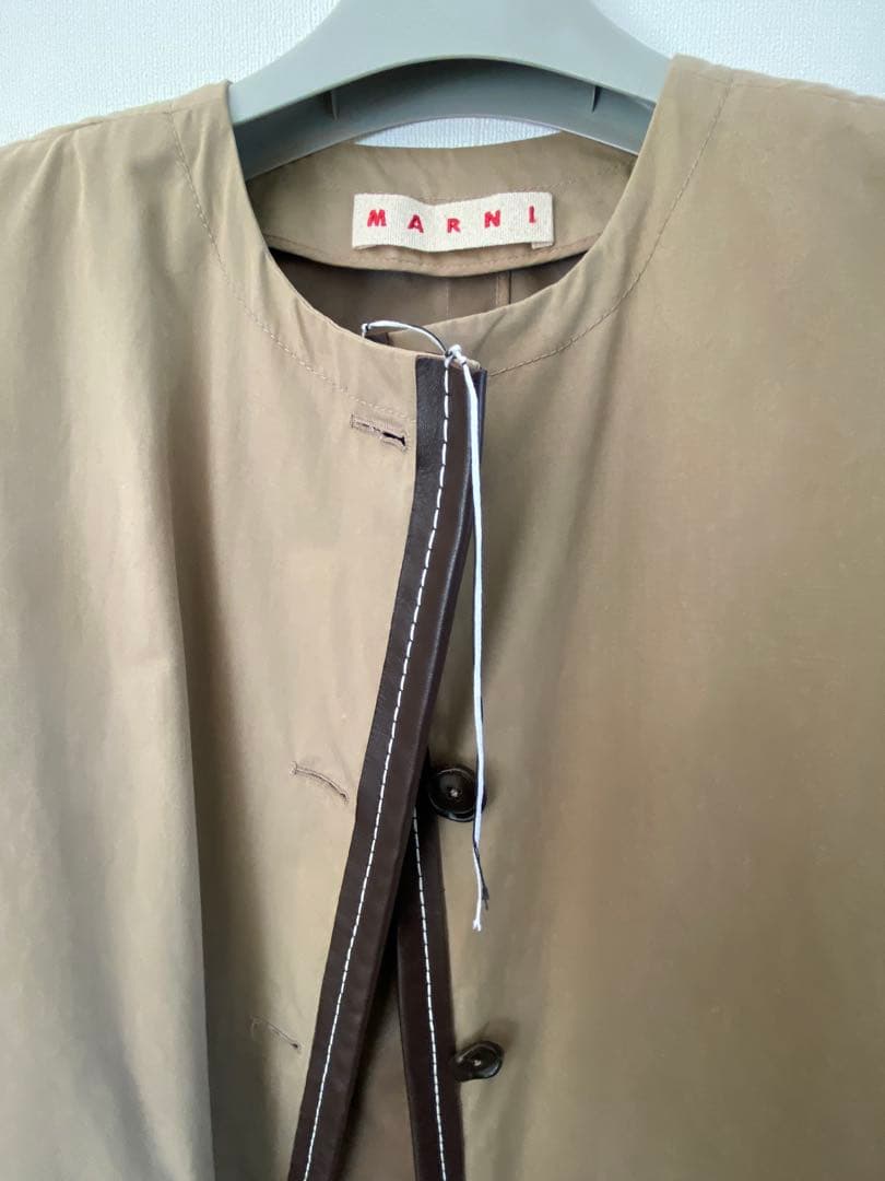 MARNI ベージュ トレンチコート