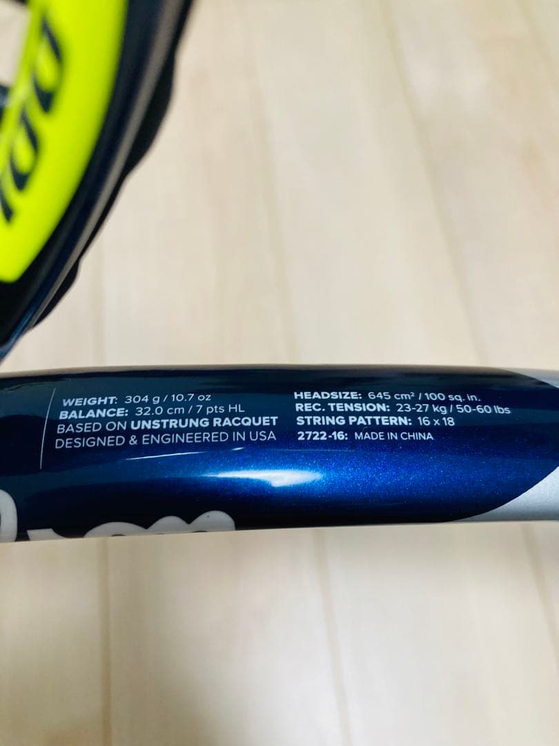 Wilson BLX Juice100【美品】グリップ2