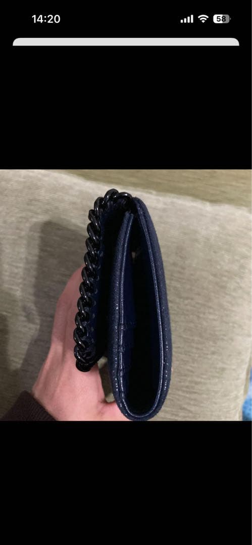 専用⭐︎ステラマッカートニー　ネイビー財布
