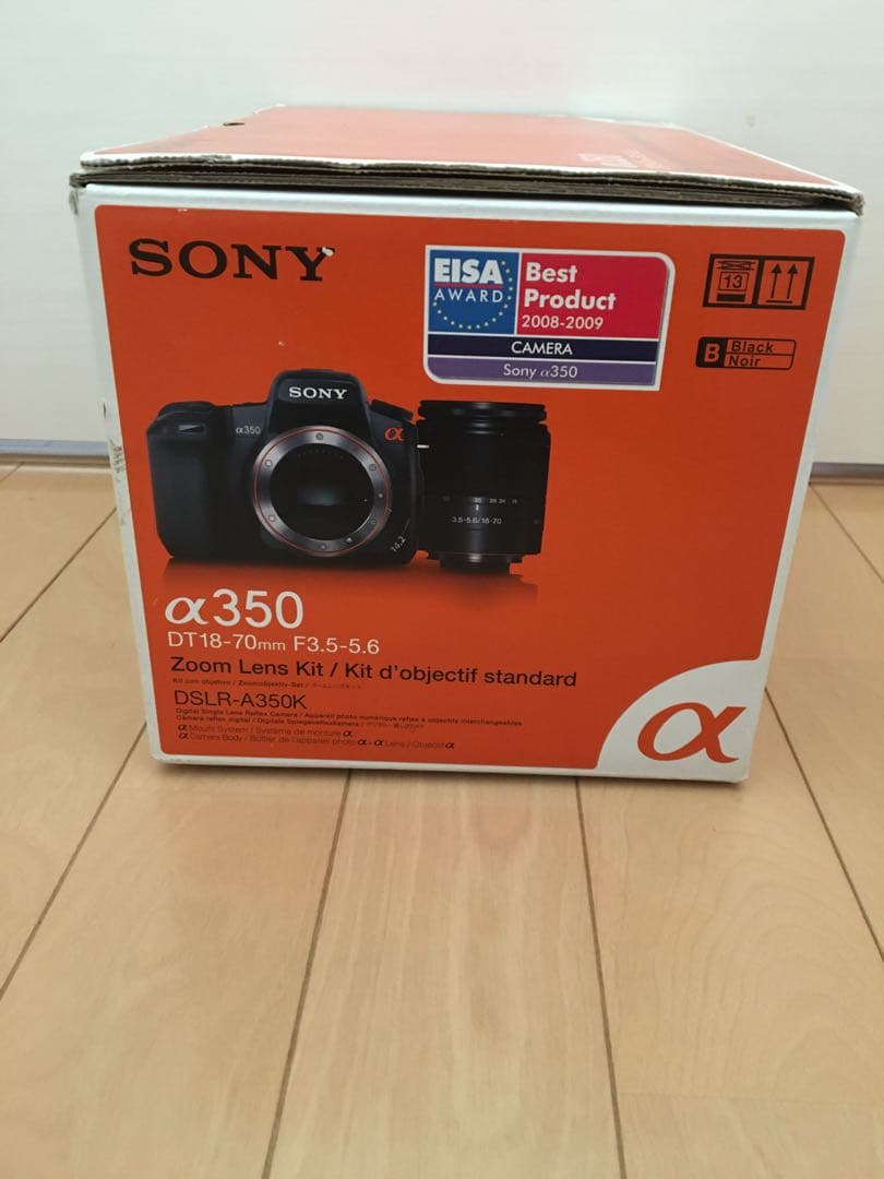 【24時間限定特価】Sony α350 デジタル一眼レフ ダブルズームレンズ