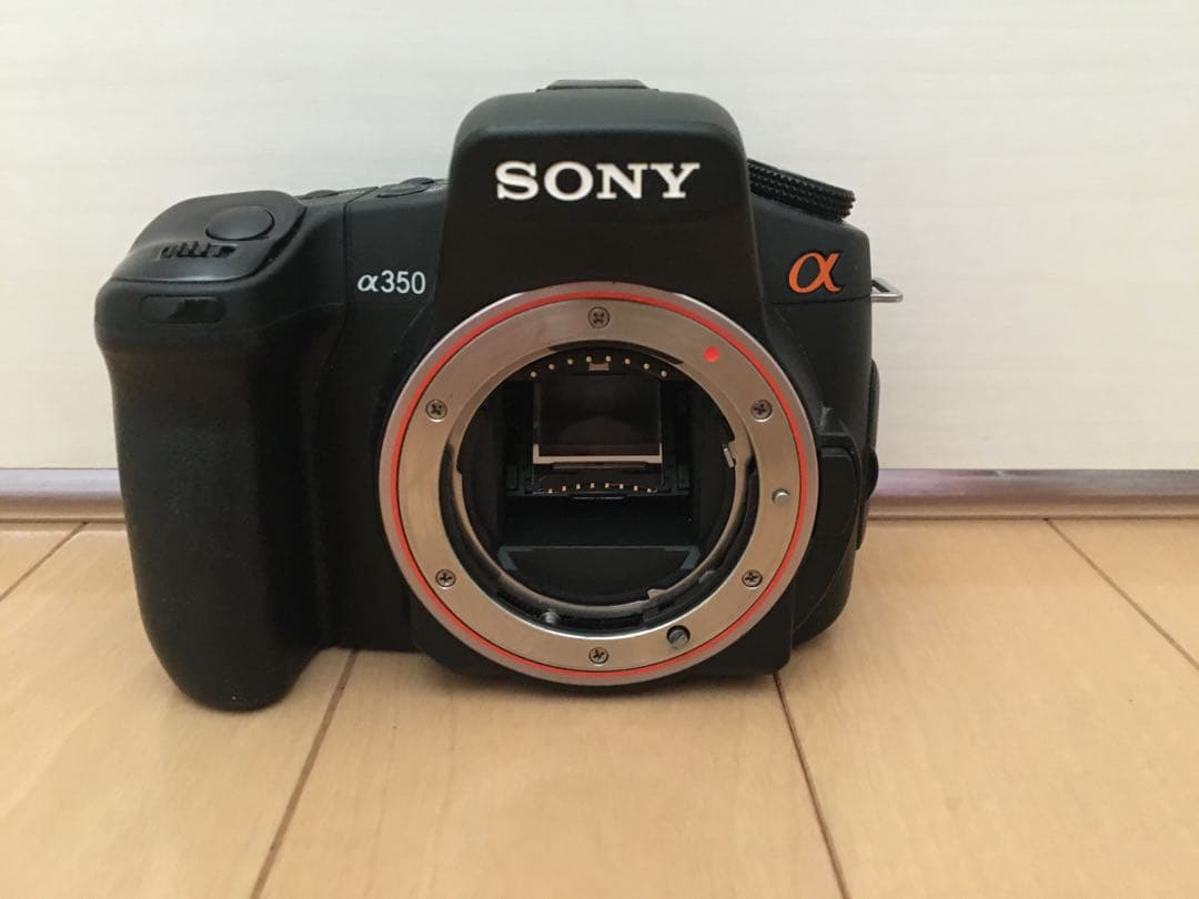 【24時間限定特価】Sony α350 デジタル一眼レフ ダブルズームレンズ