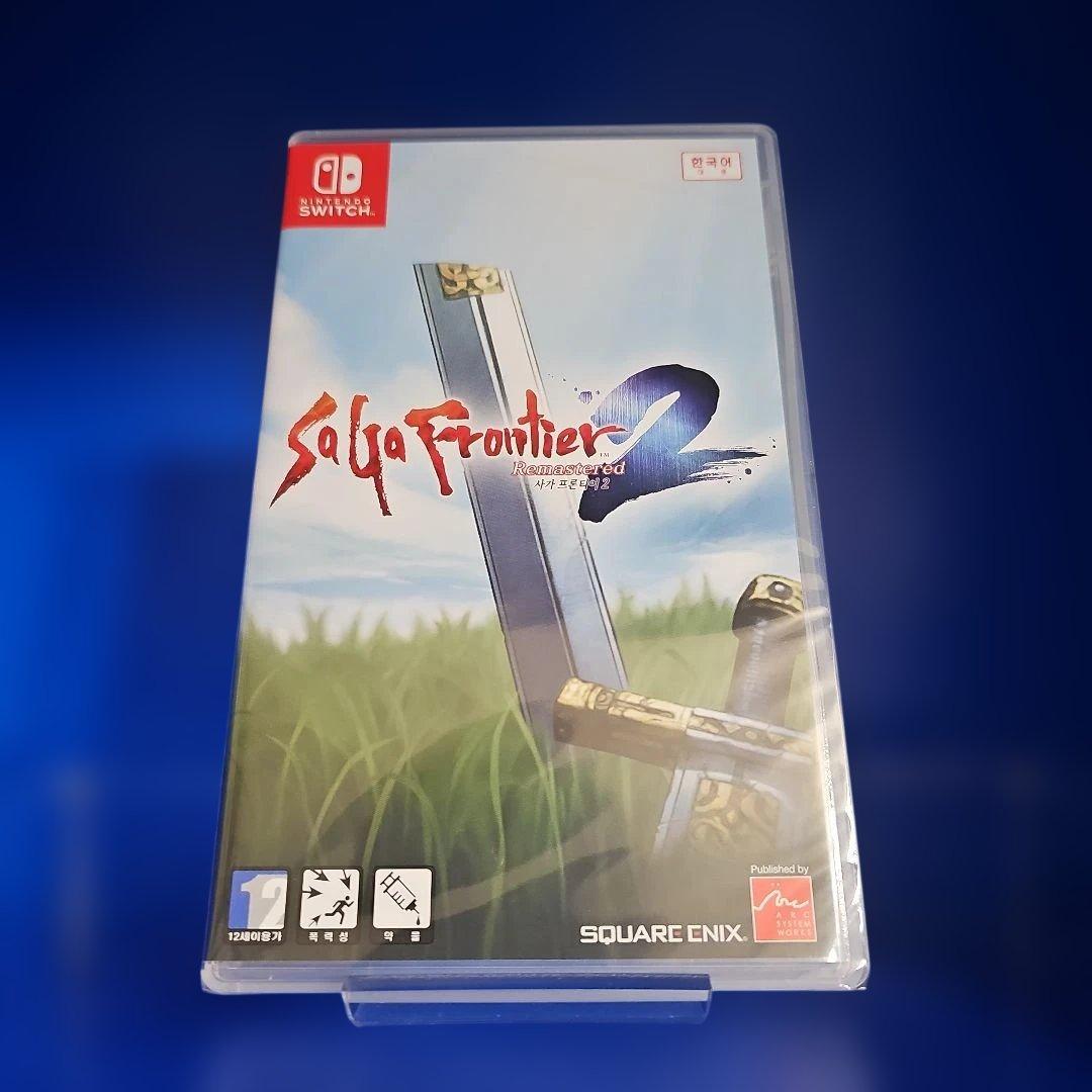 【新品】SWITCH サガフロンティア2リマインダー マニュアル付き
