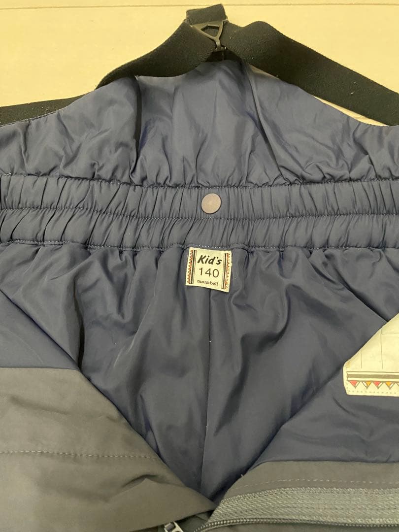 mont-bell 子供用スキーウェア セット　140