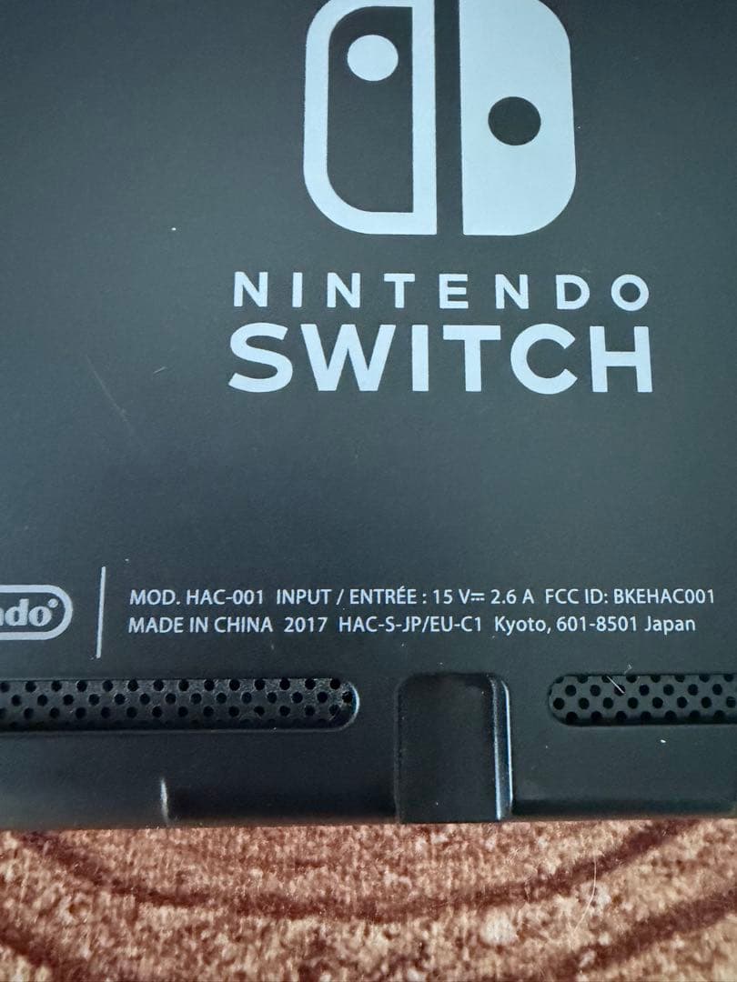 Nintendo Switch ニンテンドースイッチ本体　ネオン①