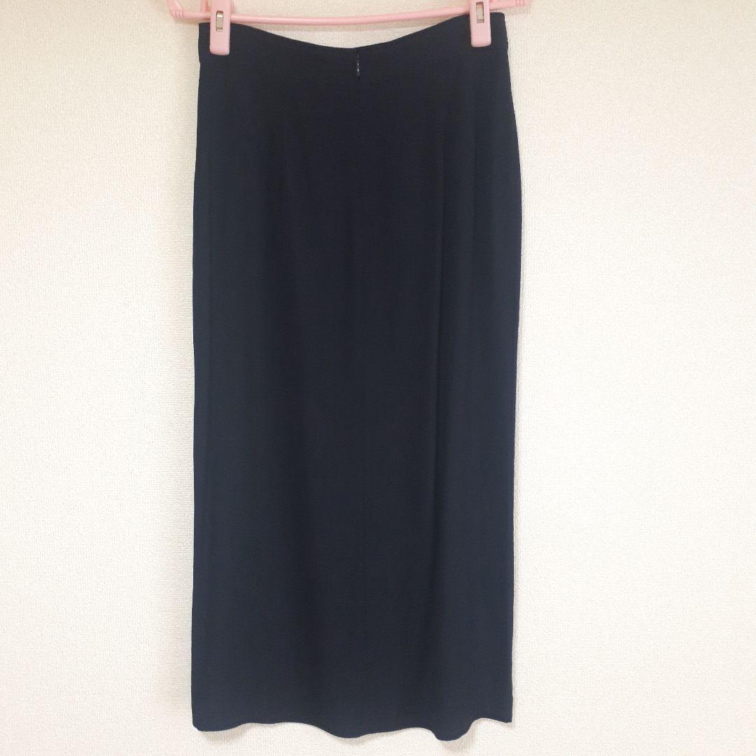 TOTEME Front-SplitSatinMidi スカート34