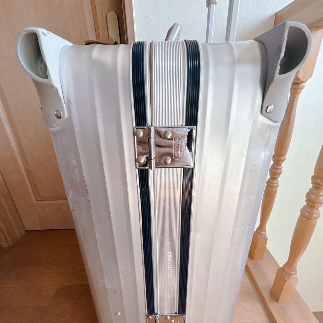 廃盤 RIMOWA リモワ トパーズ アルミ 104L 4輪 スーツ キャリー