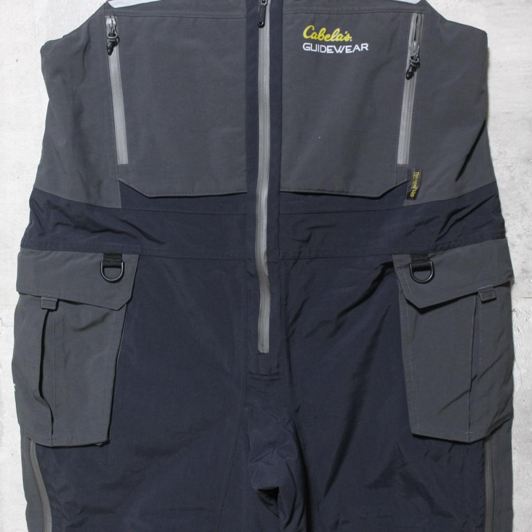 【極美品 希少極太】高機能【L】Cabela's ゴアテックス スノーパンツ