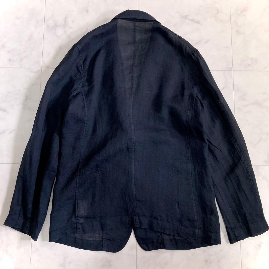 美品 ウィムガゼット 24SS ラミージャケット シアー チャコールグレー