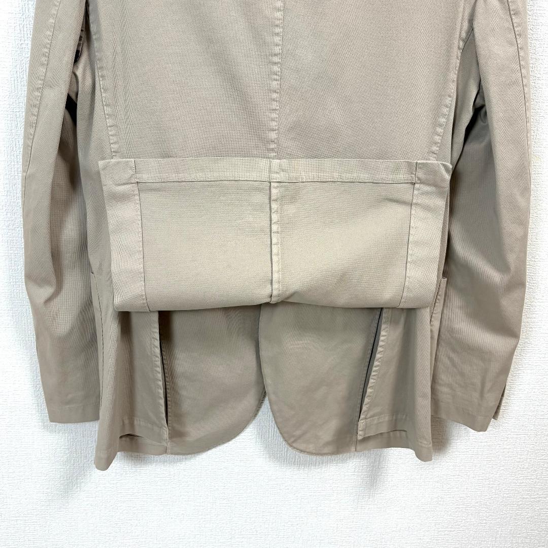 美品 Belvest BEAMS F別注 テーラードジャケット 50 ベージュ