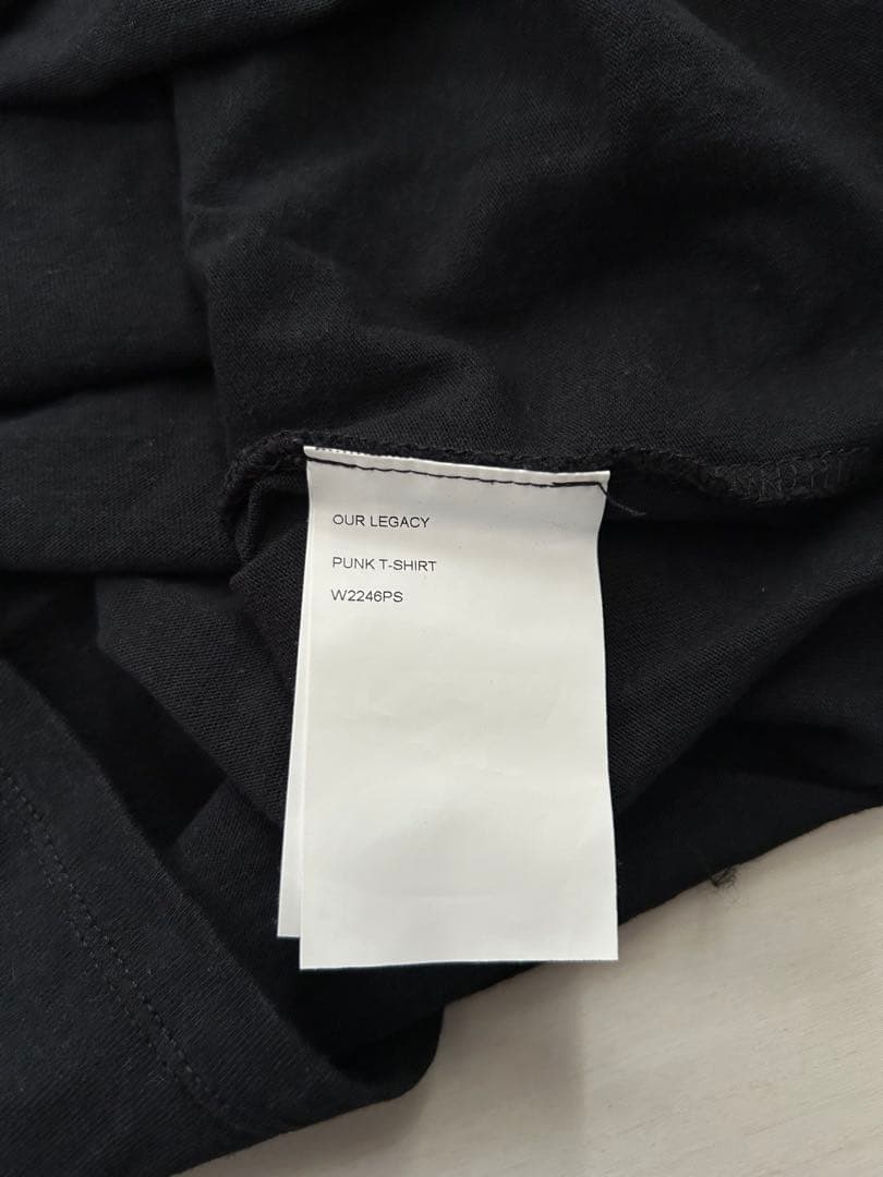 our legacy 24ss PUNK T-SHIRTサイズ34