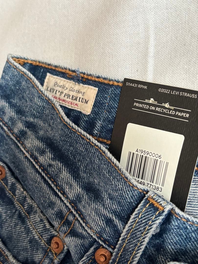 【新品】リーバイス501 90’ ストレート　ミッドライズ　W27 L30