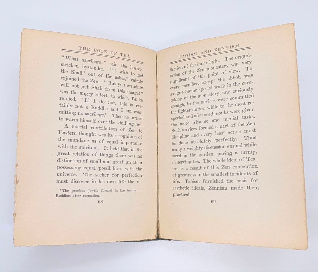 【稀少】岡倉天心 茶の本 THE BOOK OF TEA 1912年 岡倉覚三
