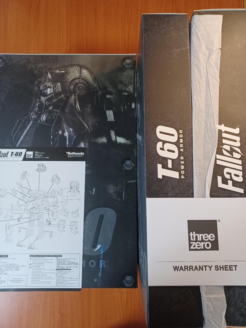 【新品／未使用・人気】threezero T-60 パワーアーマー