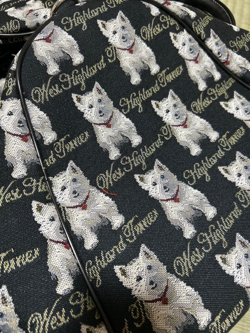 【新品タグ付き袋入り】Signare Lサイズ ボストンバッグ機内持ち込み総刺繍