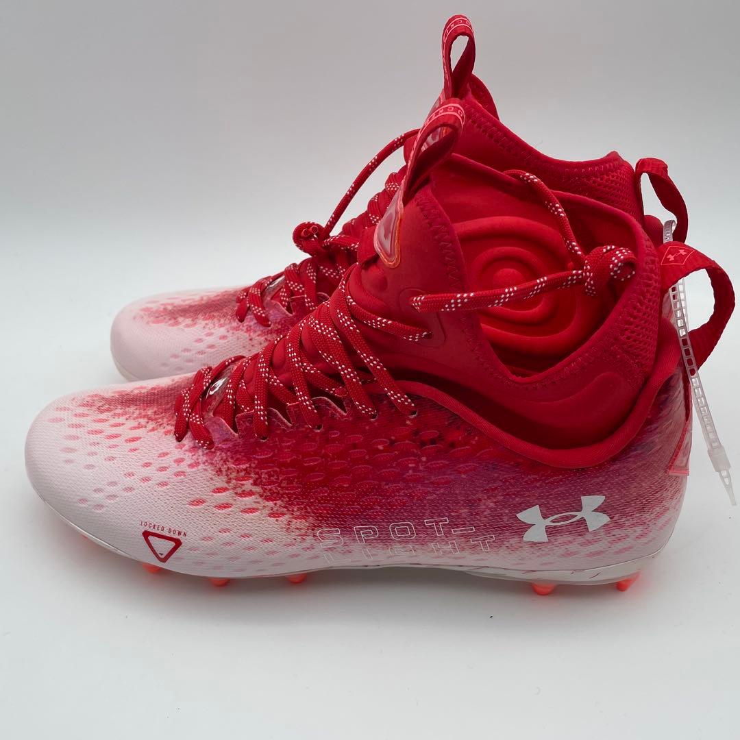 【新品】 UA SPOTLIGHT LUX MCアメフト スパイク 28.5cm