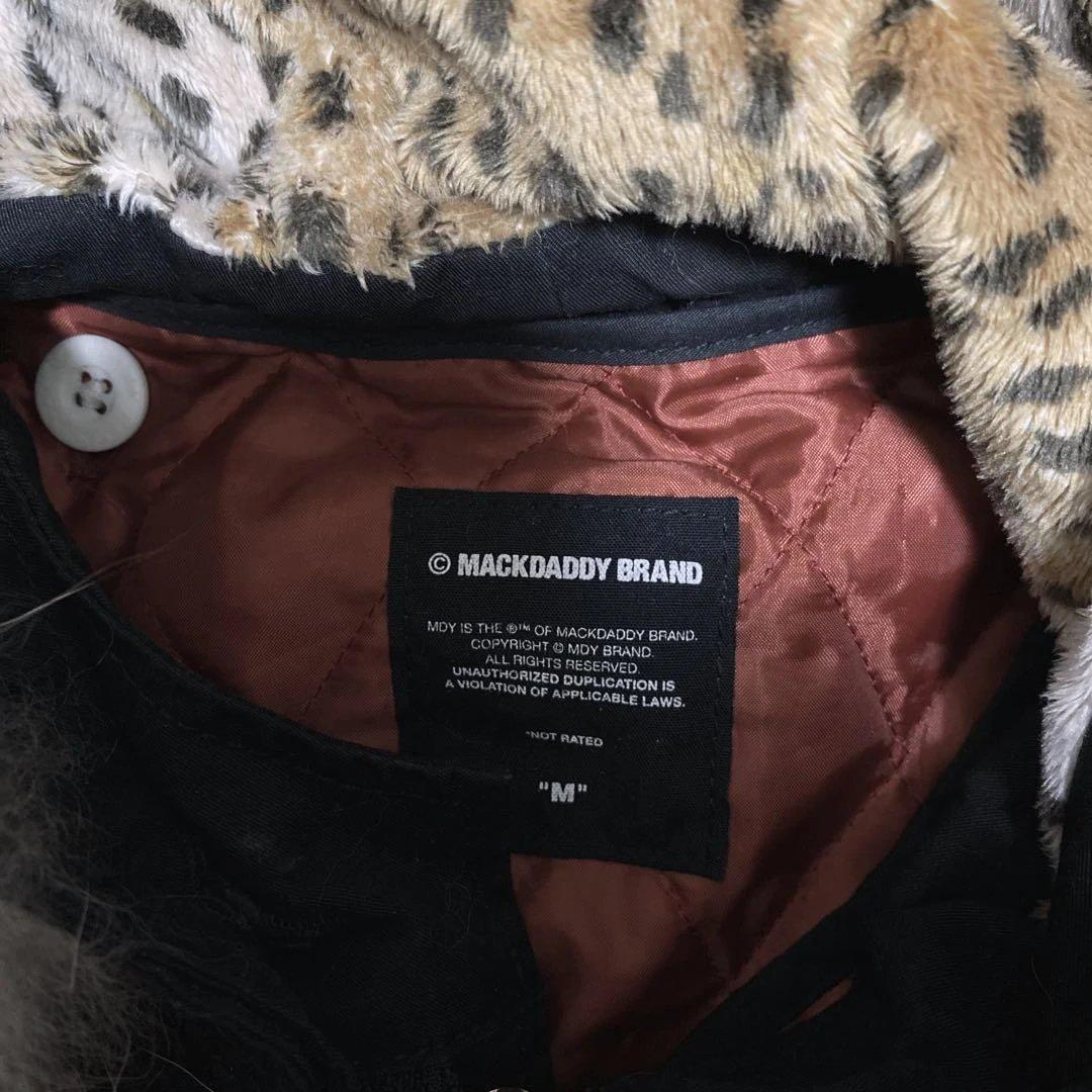 00s MACKDADDY 裏原 モッズコート レオパード　Y2K